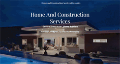 Desktop Screenshot of homeandconstructionservices.com